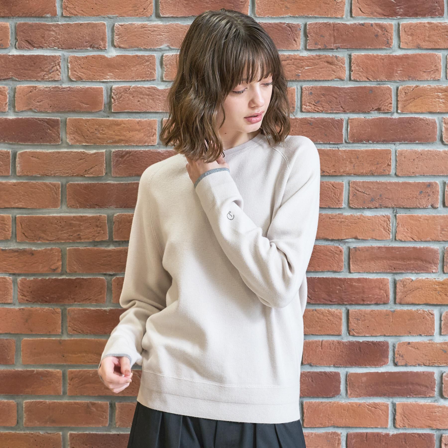 DRESSTERIOR「【6色展開/マシンウォッシャブル】コットンカシミヤニット」|ニット・セーター|