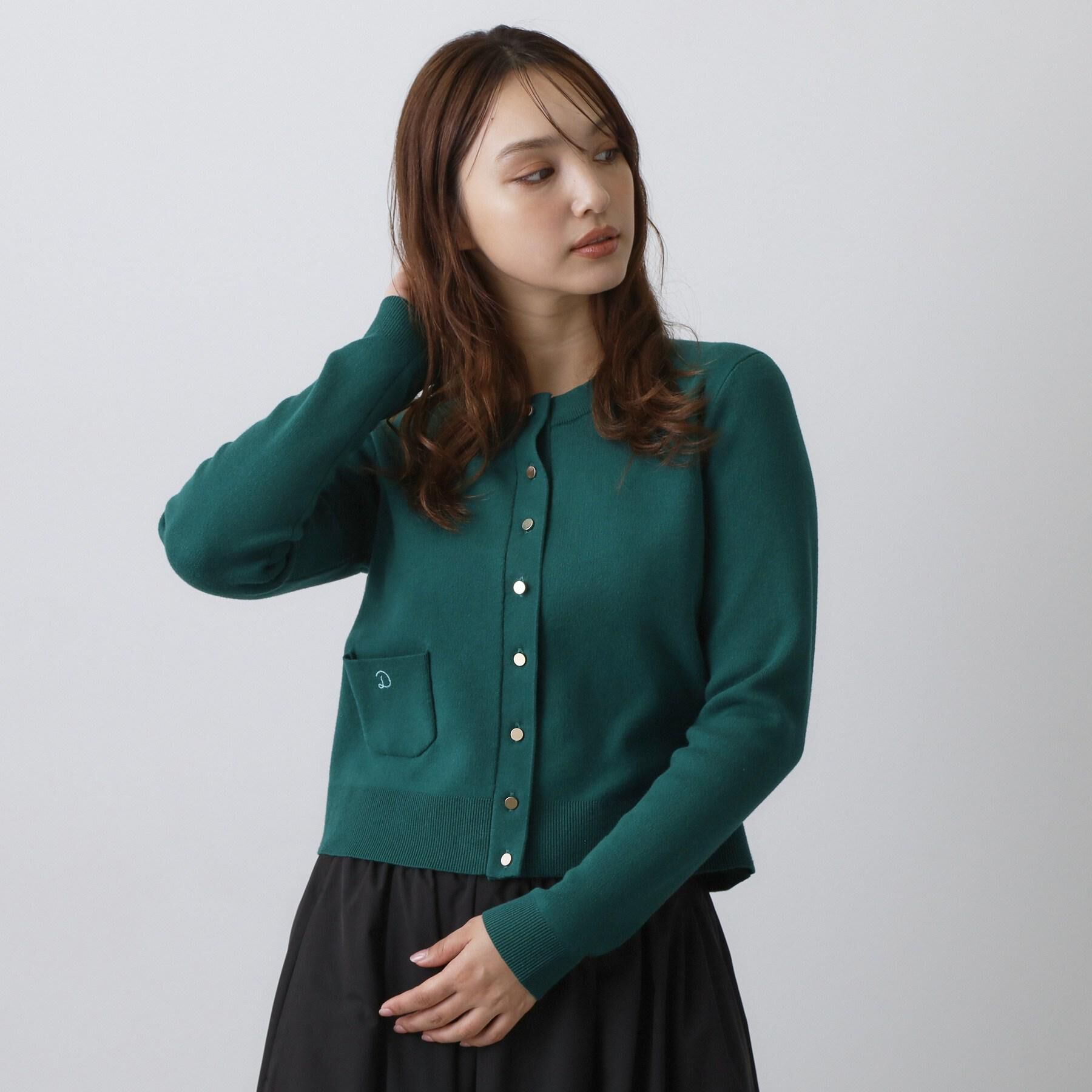 DRESSTERIOR「【5色展開/マシンウォッシャブル】コットンカシミヤカーディガン」|カーディガン|