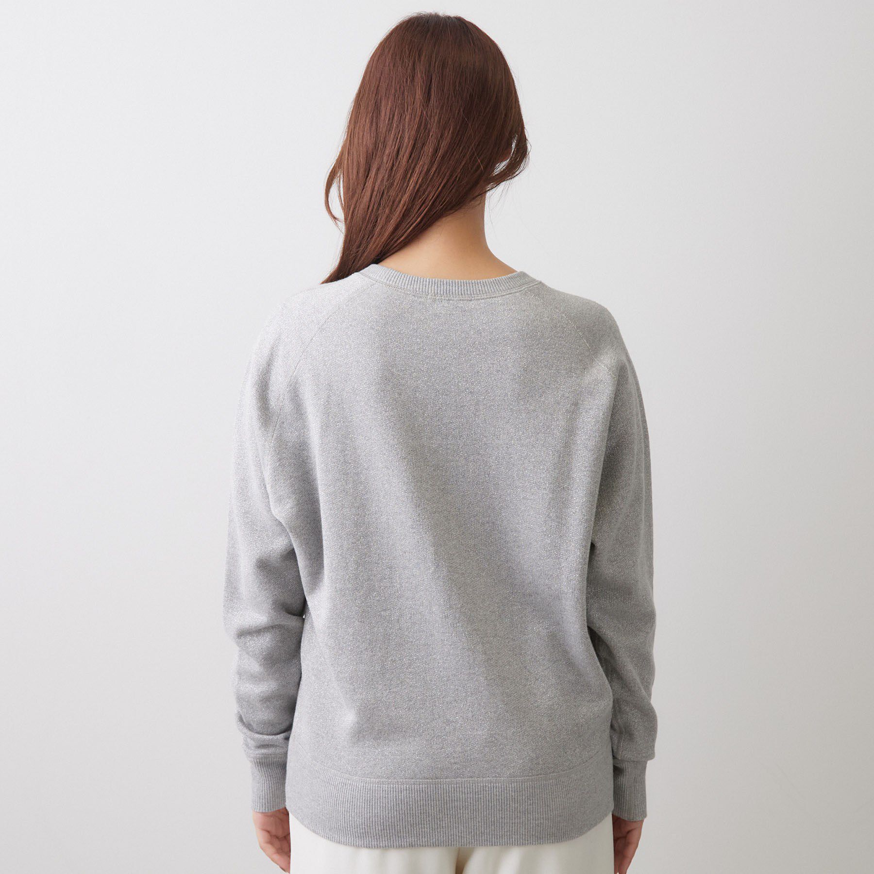 DRESSTERIOR「ラメ裏毛 プルオーバー」|Tシャツ・カットソー|