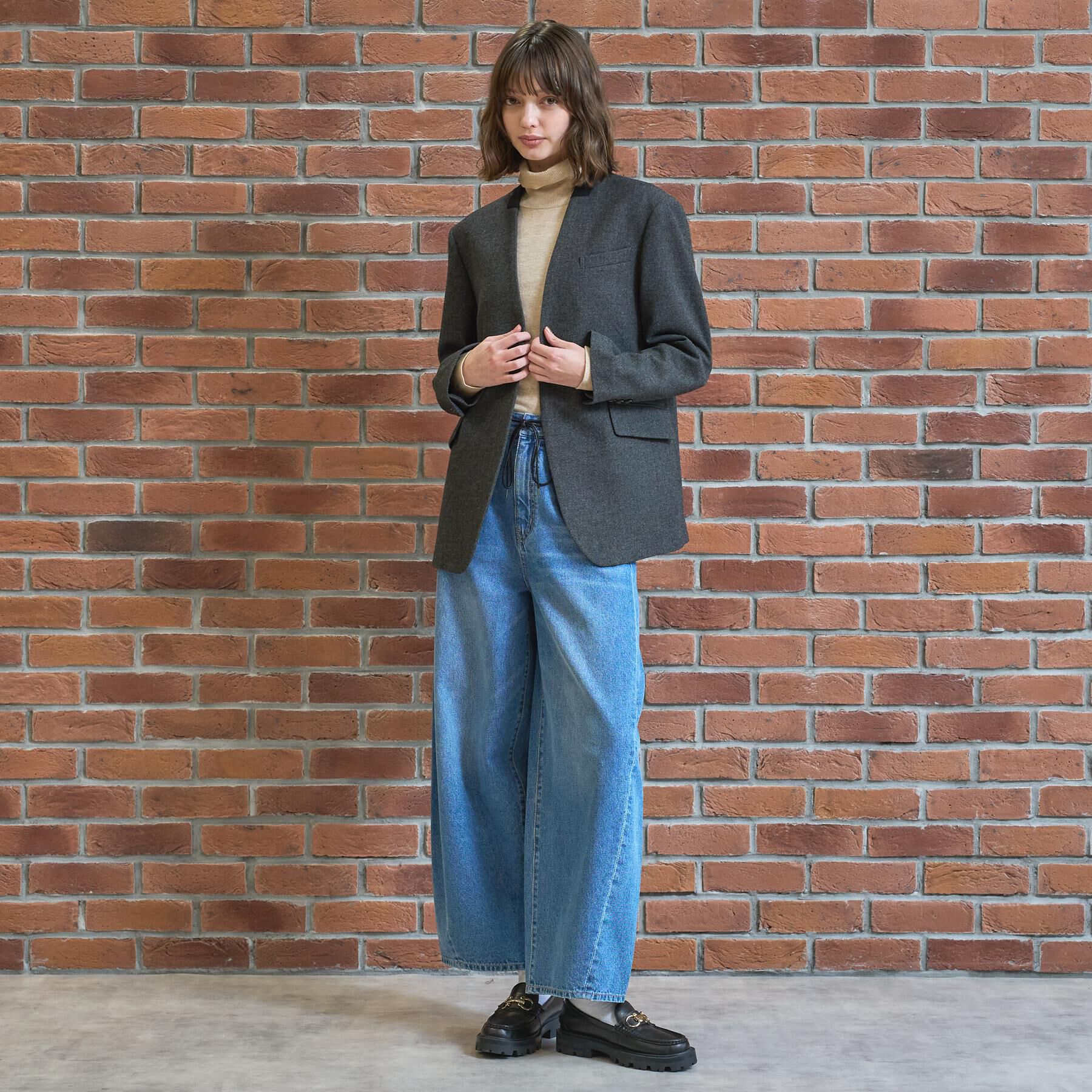 DRESSTERIOR「ハンティング ノーカラージャケット」|ノーカラージャケット|