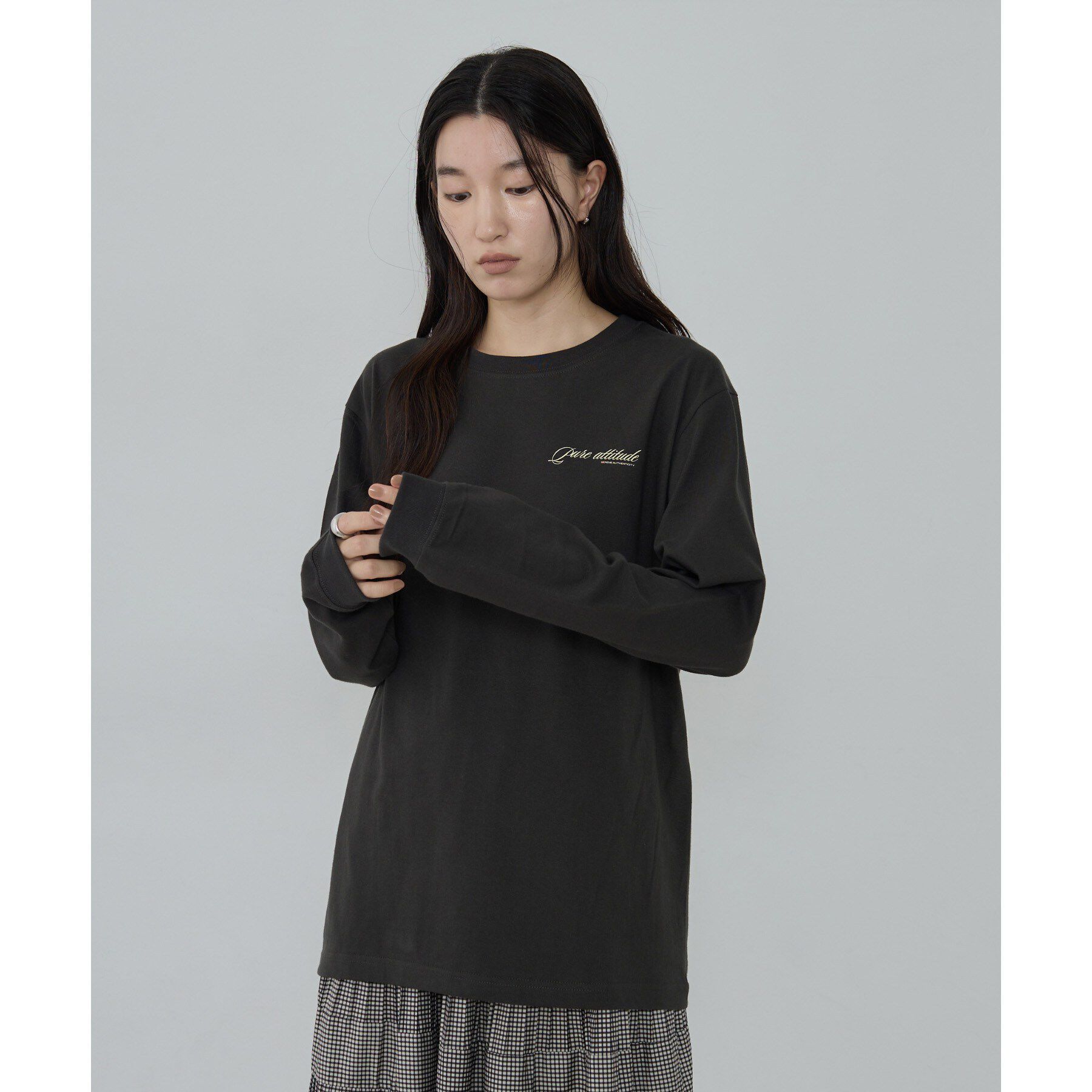 GALLEST「ワンポイントロゴロンT【LIVE紹介／上枝みどりさん着用】」|Tシャツ・カットソー|