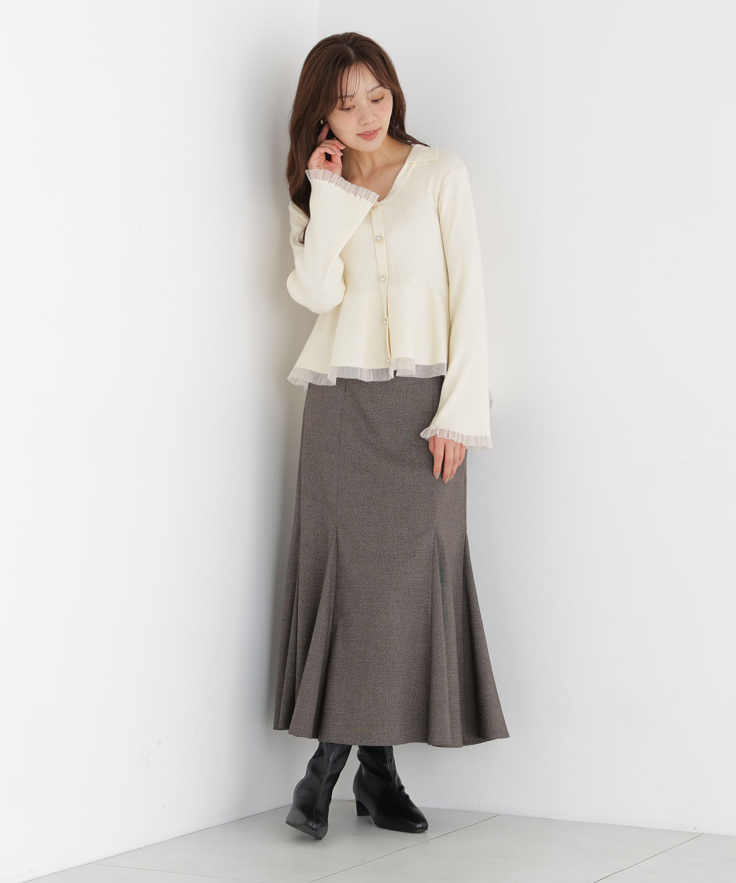 PROPORTION BODY DRESSING「＜一部追加生産予約＞Autumuマーメイドスカート 26AW」|スカート|