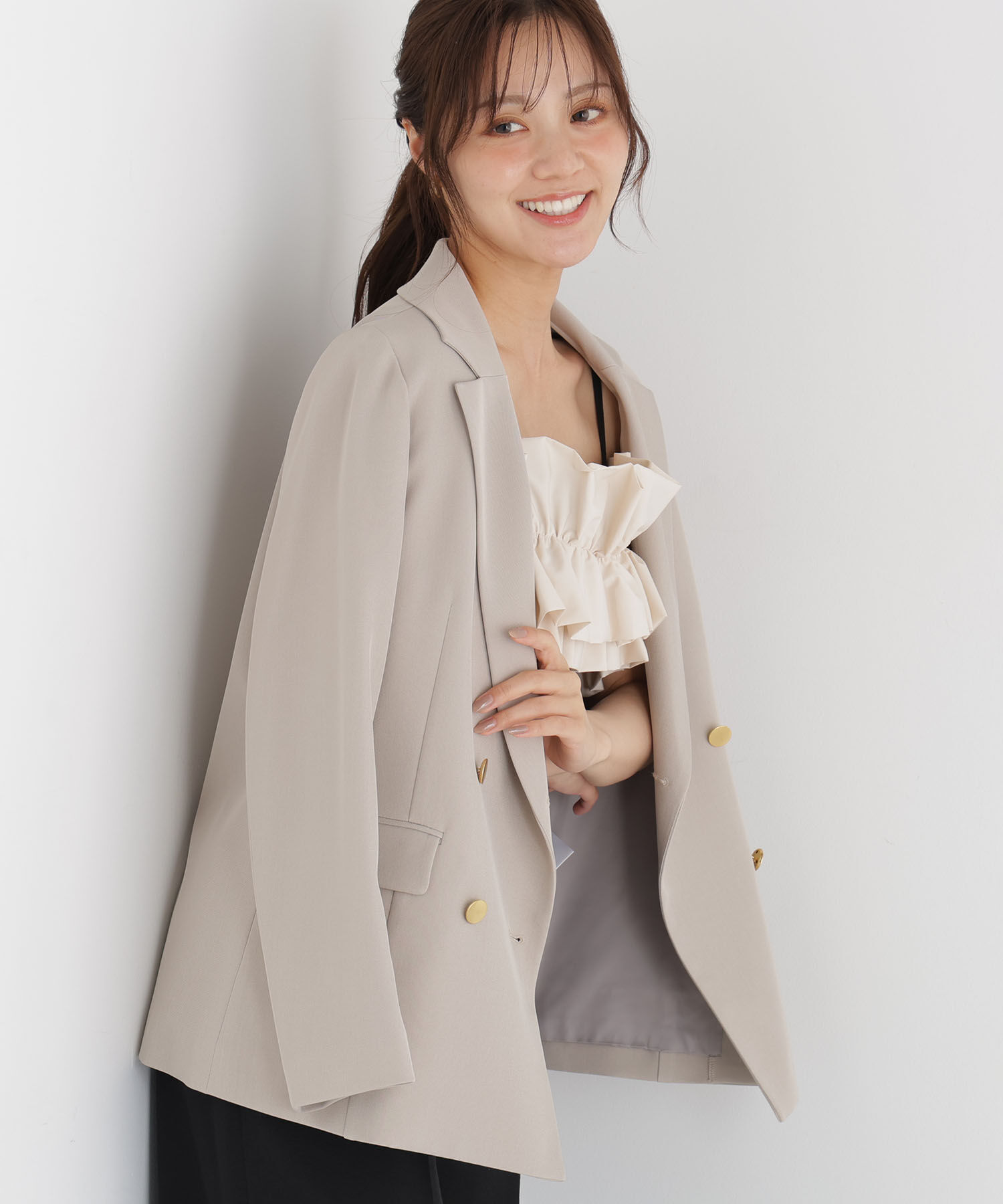 PROPORTION BODY DRESSING「Ｗブレストジャケット 26AW」|その他|