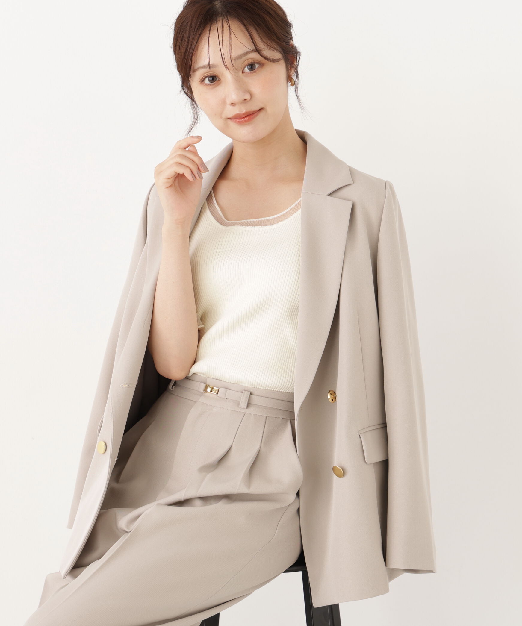 PROPORTION BODY DRESSING「Ｗブレストジャケット 26AW」|その他|