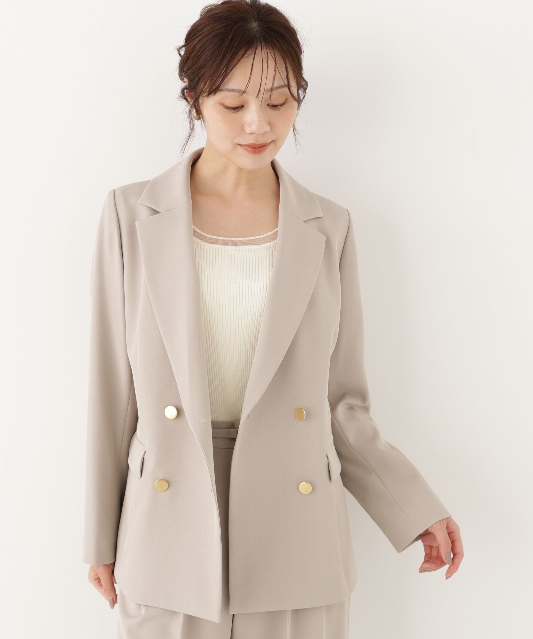 PROPORTION BODY DRESSING「Ｗブレストジャケット 26AW」|その他|