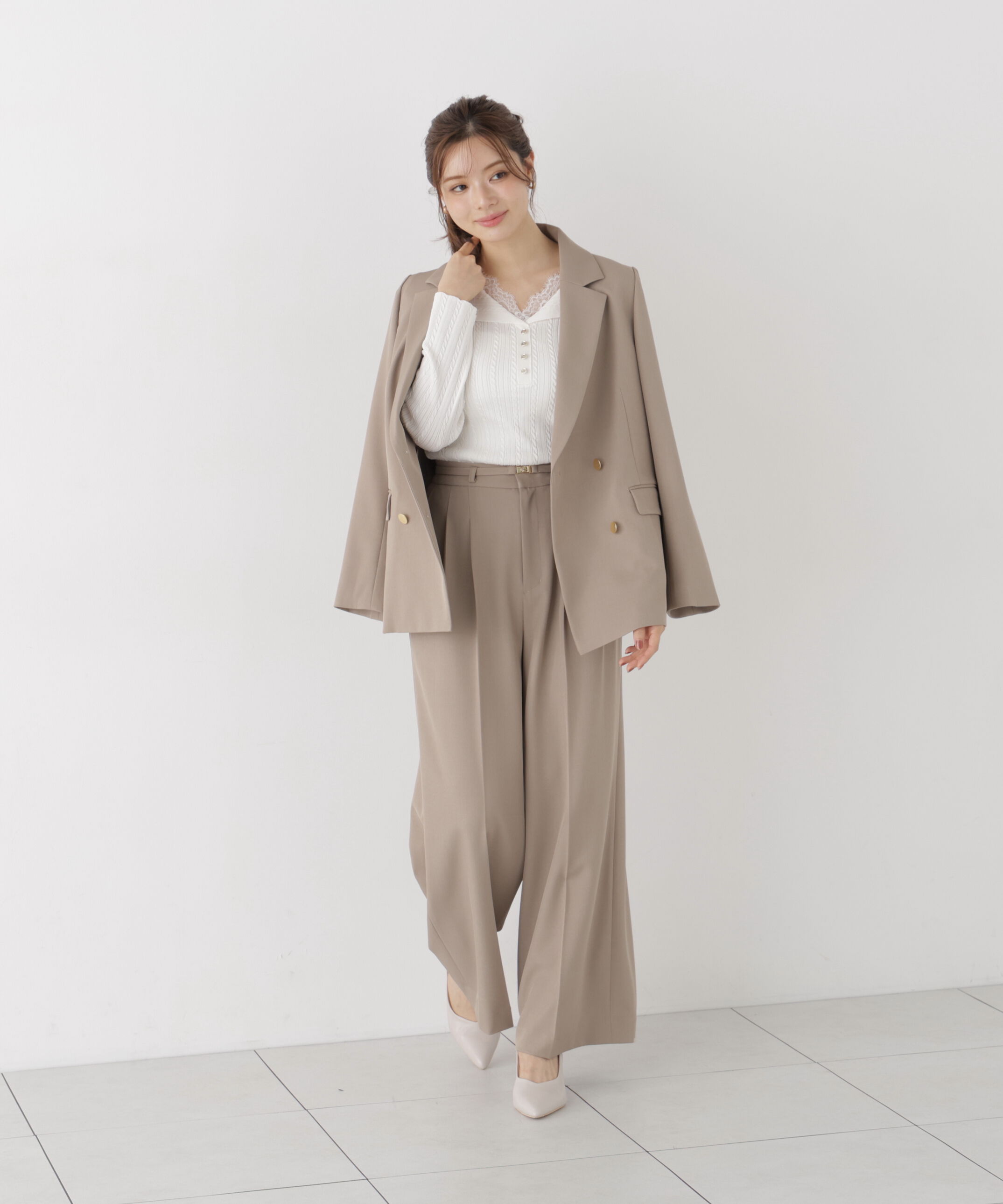 PROPORTION BODY DRESSING「Ｗブレストジャケット 26AW」|その他|