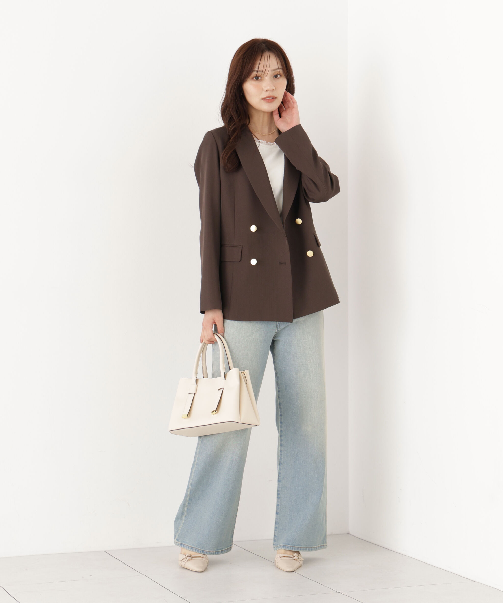 PROPORTION BODY DRESSING「Ｗブレストジャケット 26AW」|その他|