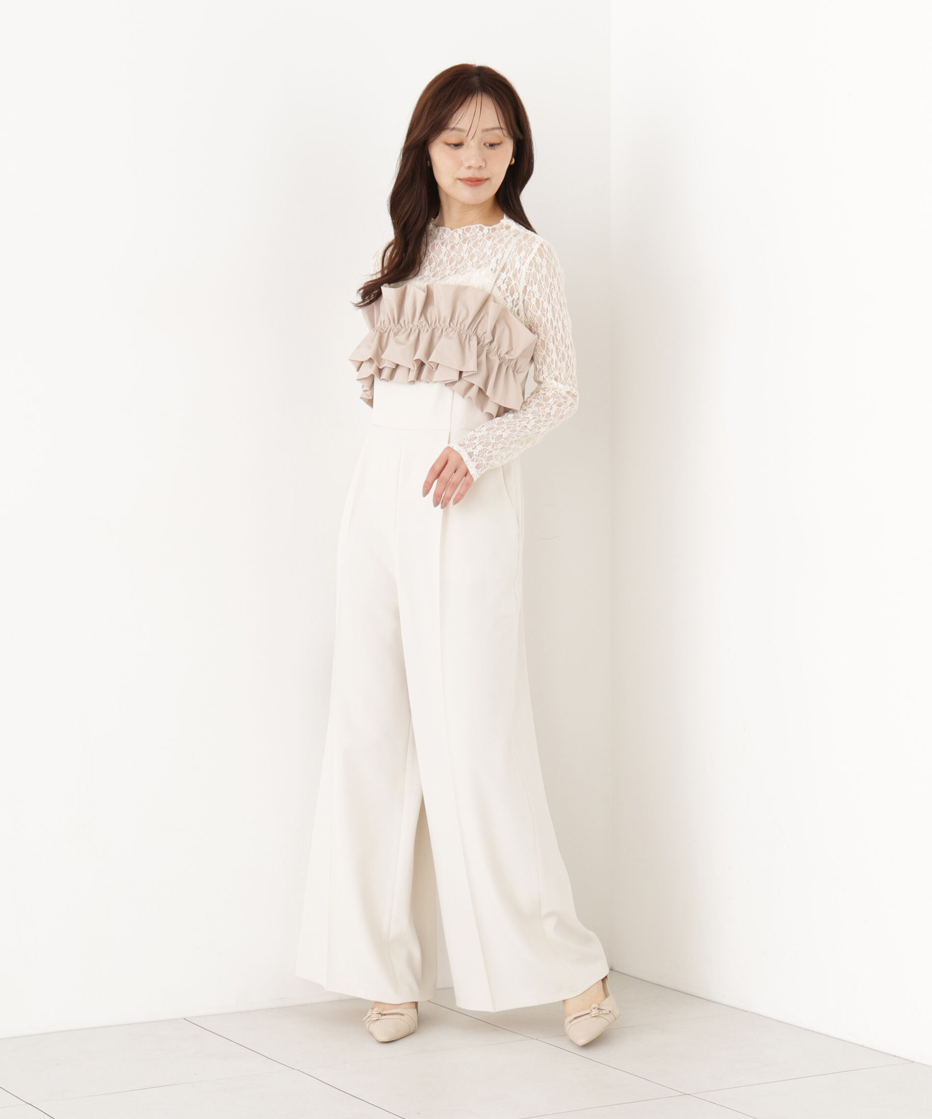 PROPORTION BODY DRESSING「カットレーストップス 26AW」|Tシャツ・カットソー|
