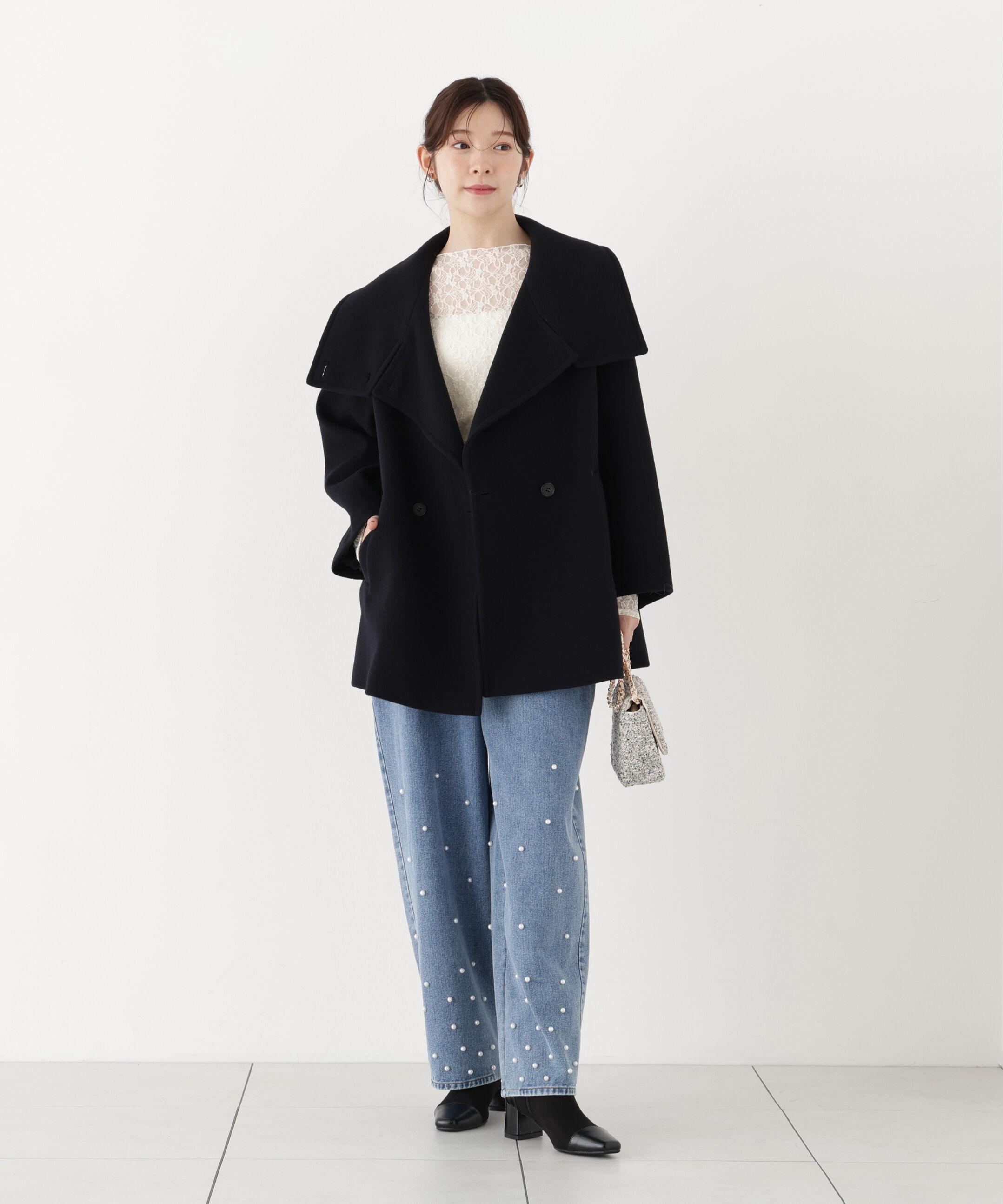PROPORTION BODY DRESSING「カットレーストップス 26AW」|Tシャツ・カットソー|