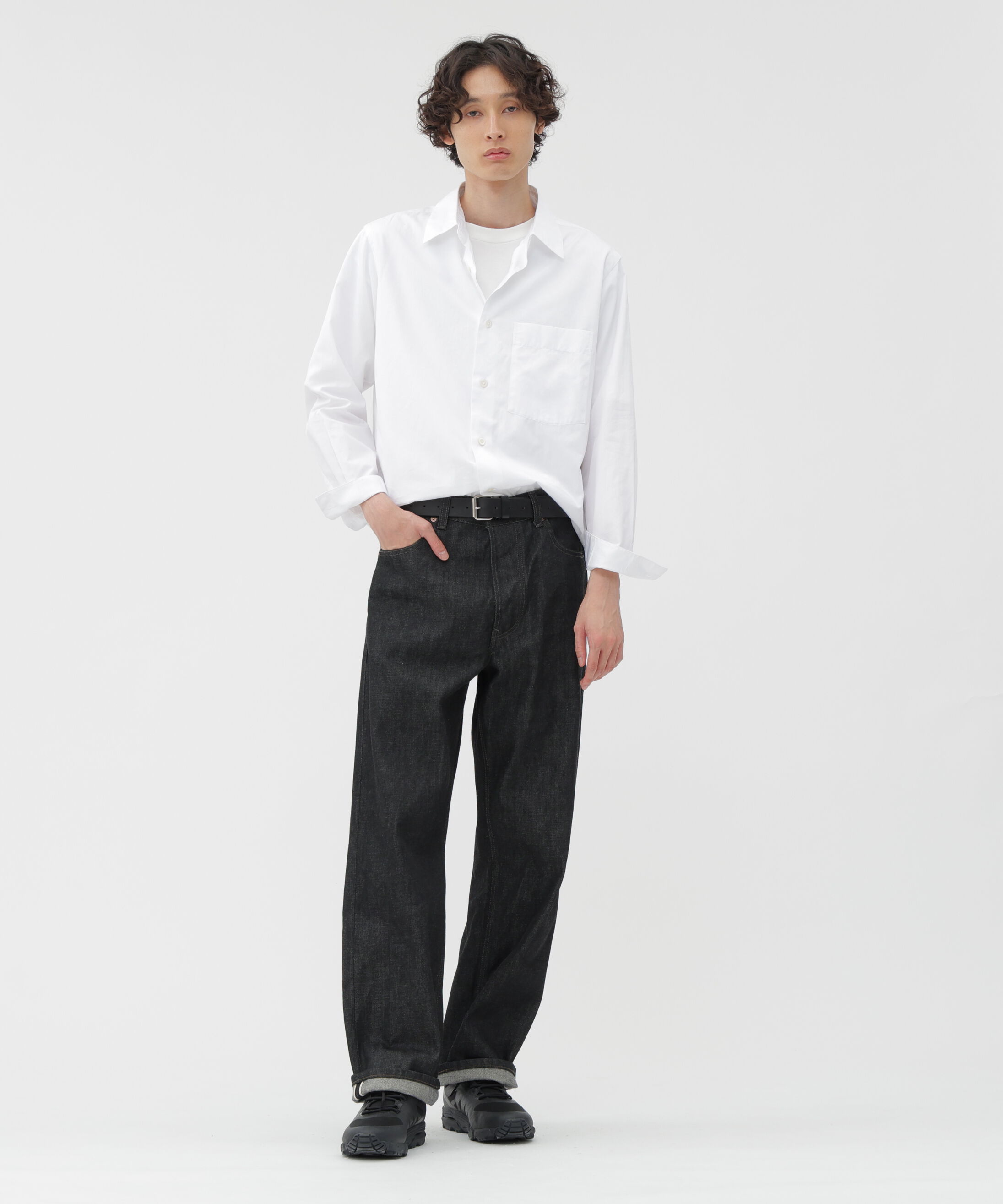 MARGARET HOWELL「PLAIN COTTON POPLIN SHIRT」|シャツ・ブラウス|