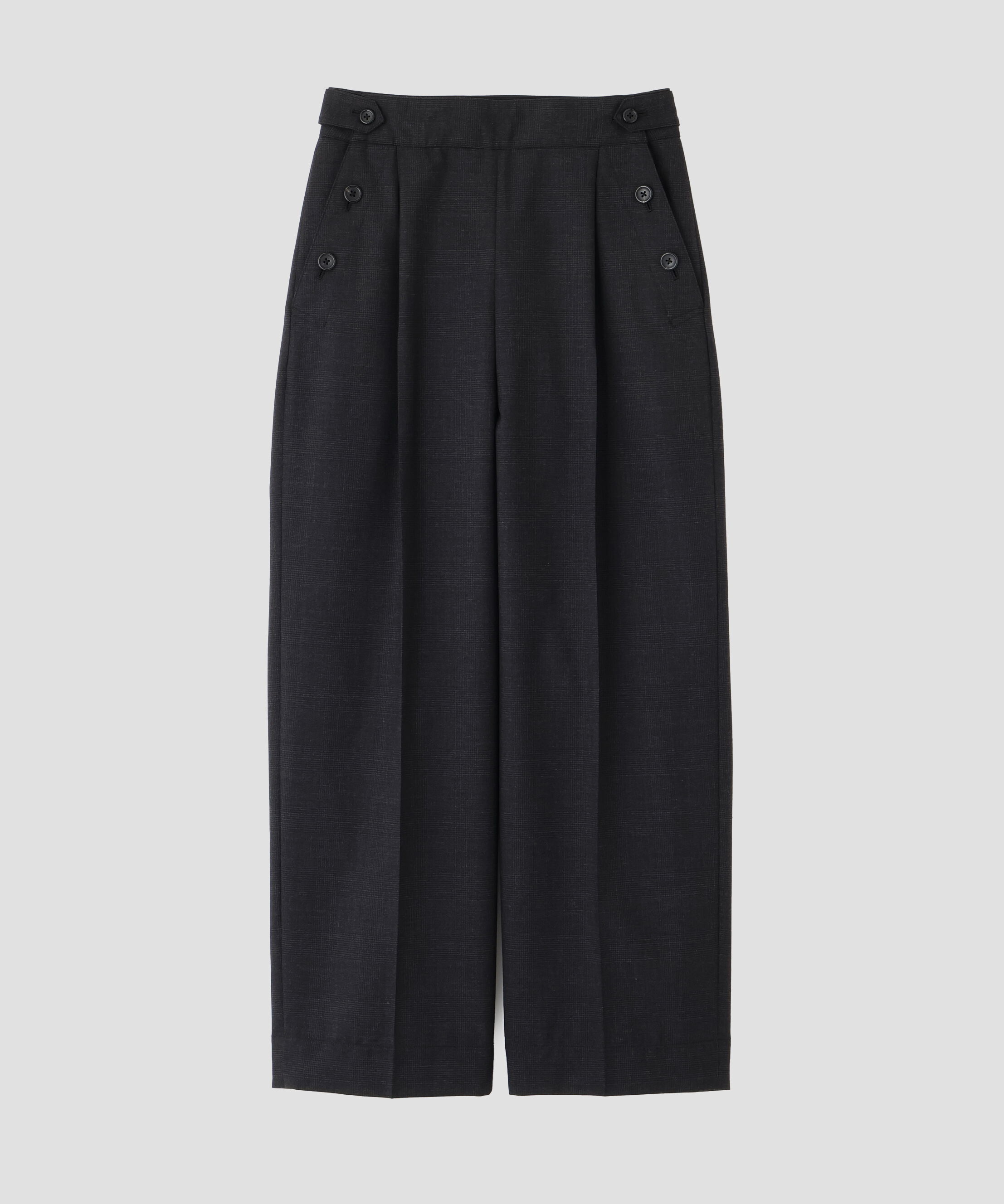  「MUTED WOOL CHECK TROUSERS」|その他|