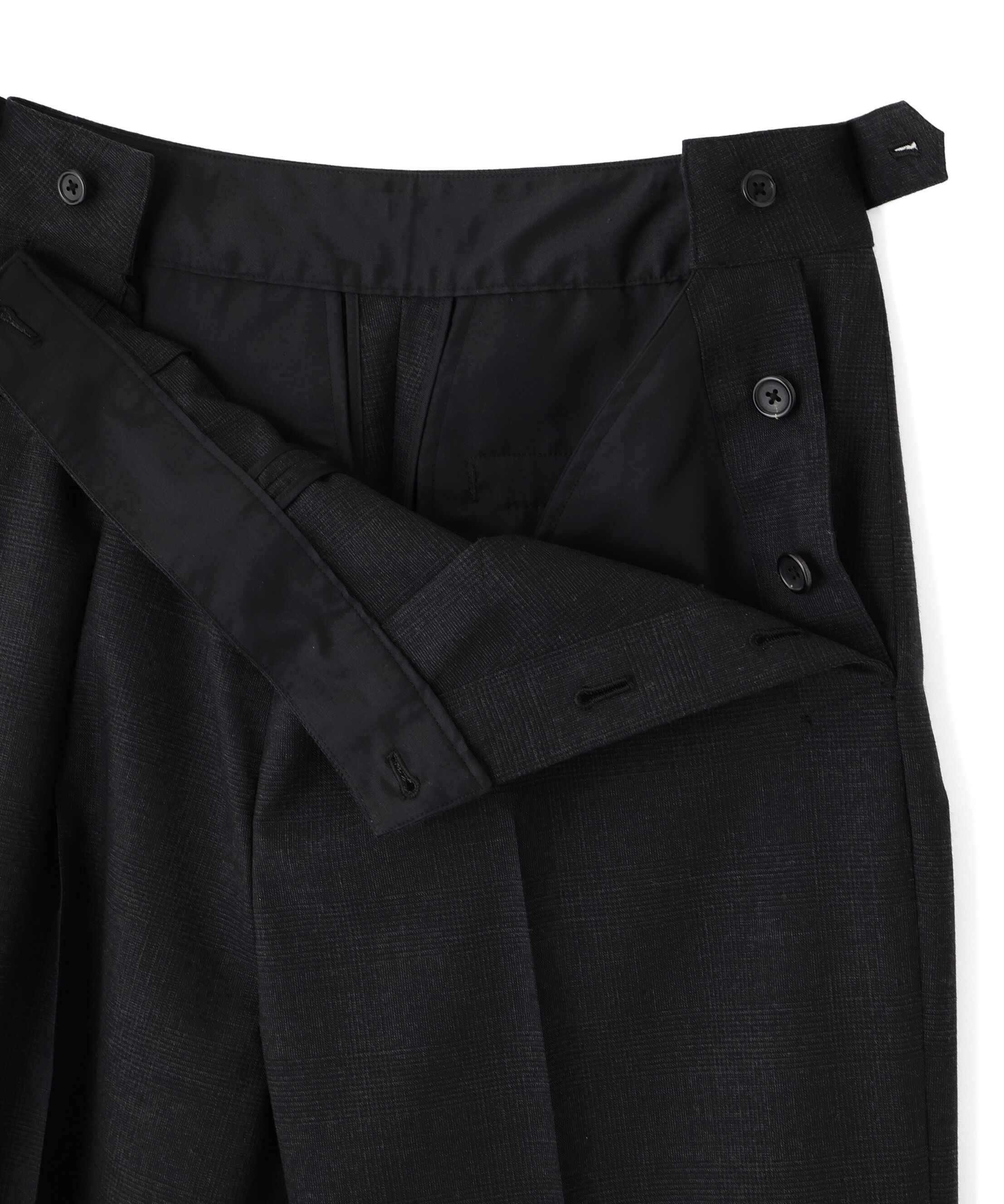  「MUTED WOOL CHECK TROUSERS」|その他|