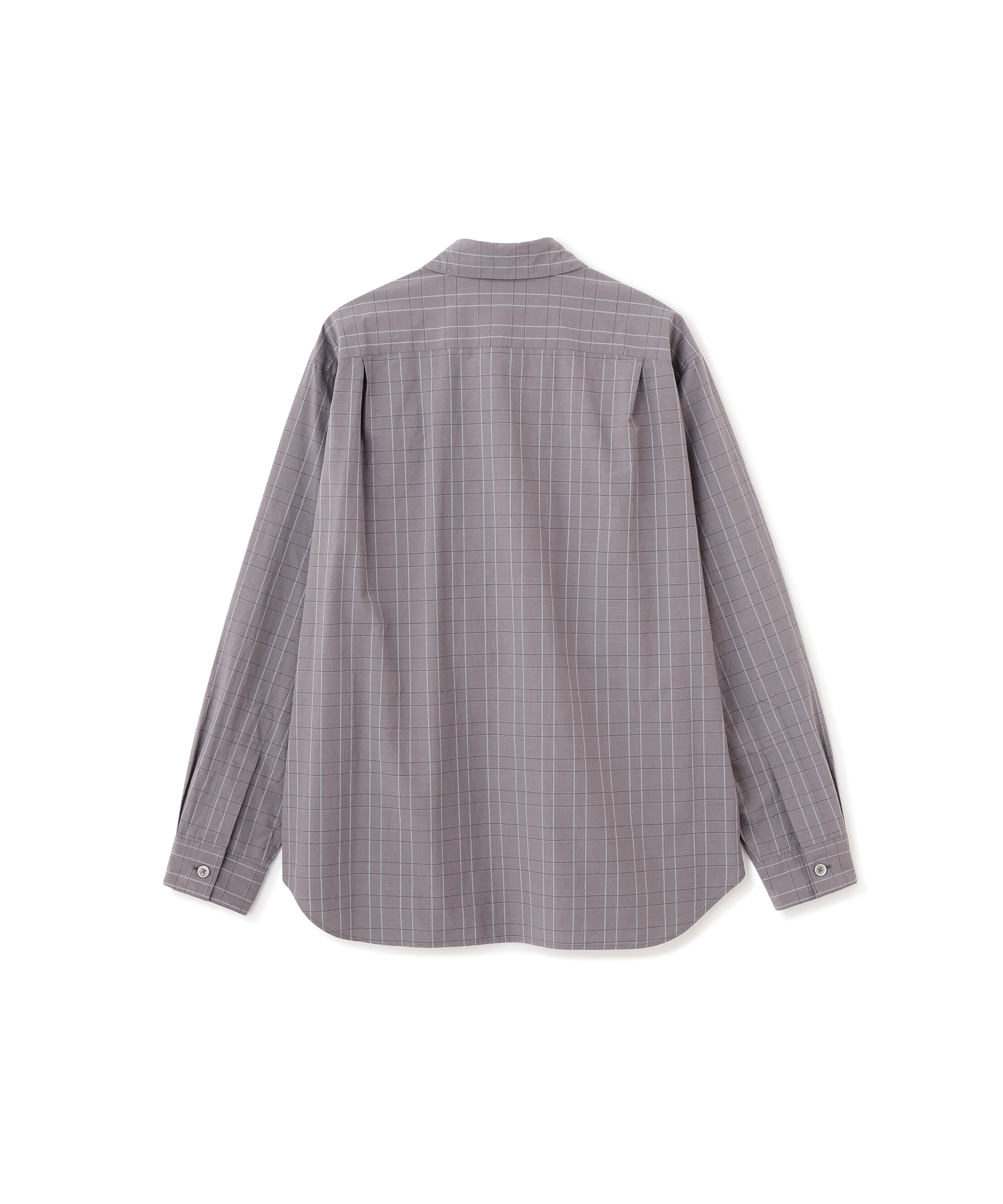 MARGARET HOWELL「GLEN CHECK COTTON POPLIN SHIRT」|シャツ・ブラウス|