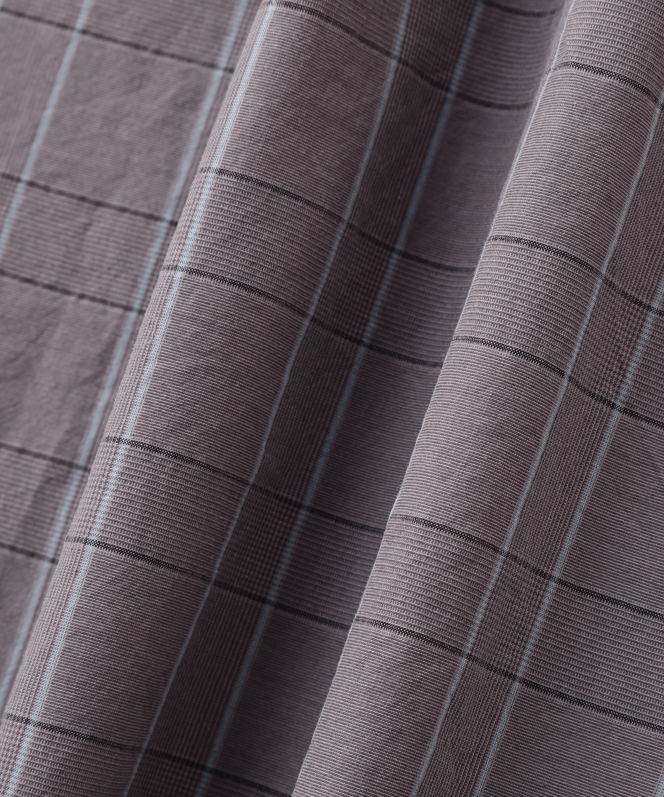 MARGARET HOWELL「GLEN CHECK COTTON POPLIN SHIRT」|シャツ・ブラウス|