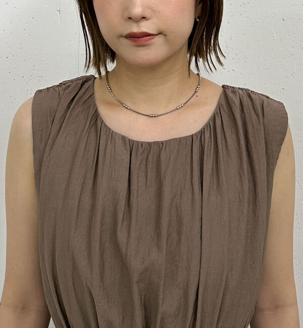 archives「バックシャンノースリワンピース」|ワンピース|