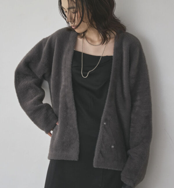 Doux archives「アシメデザインサテンキャミワンピース」|ワンピース|