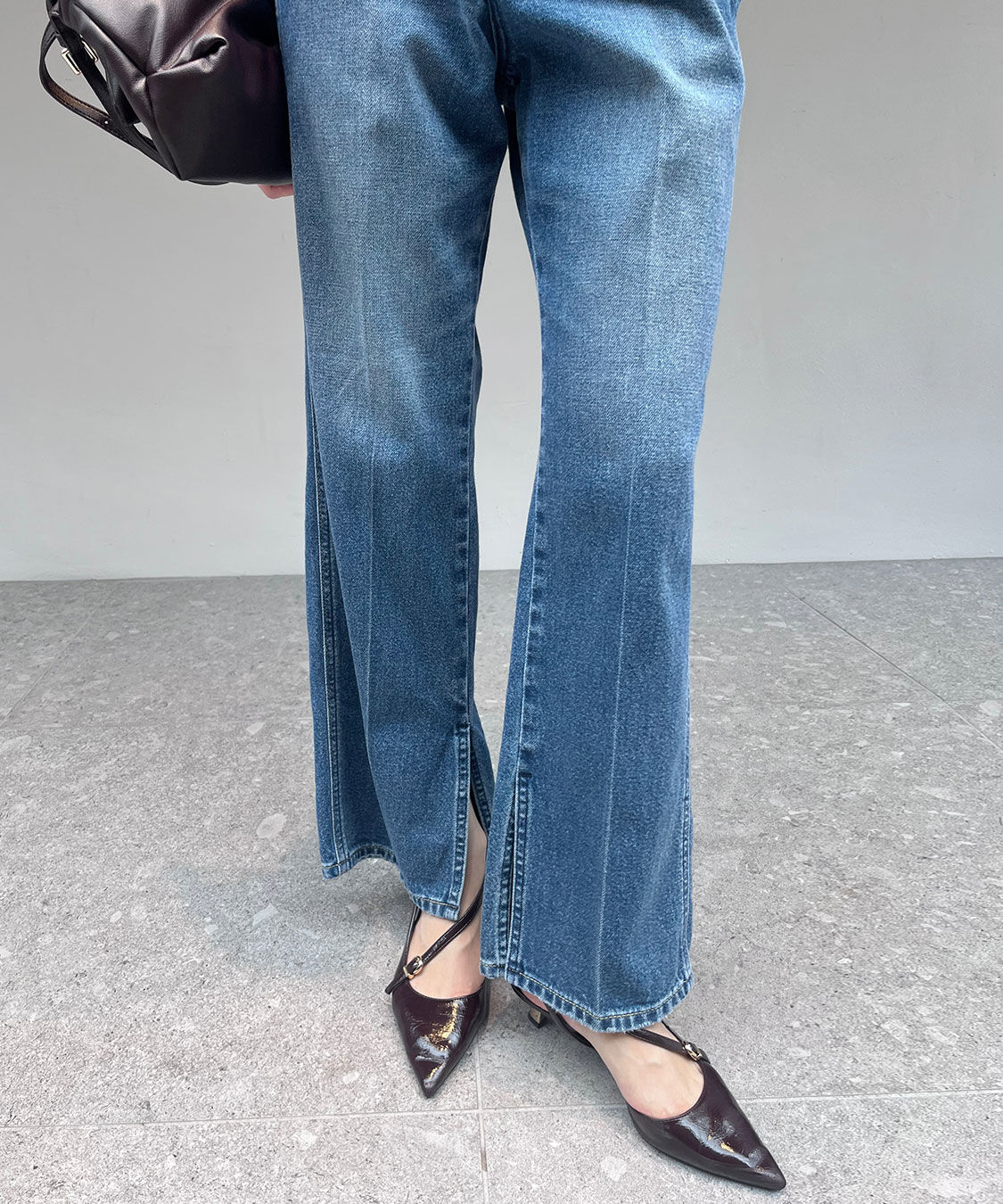 COCO DEAL「《COCO DEAL/Wrangler》スラックスライクデニムパンツ」|デニム|