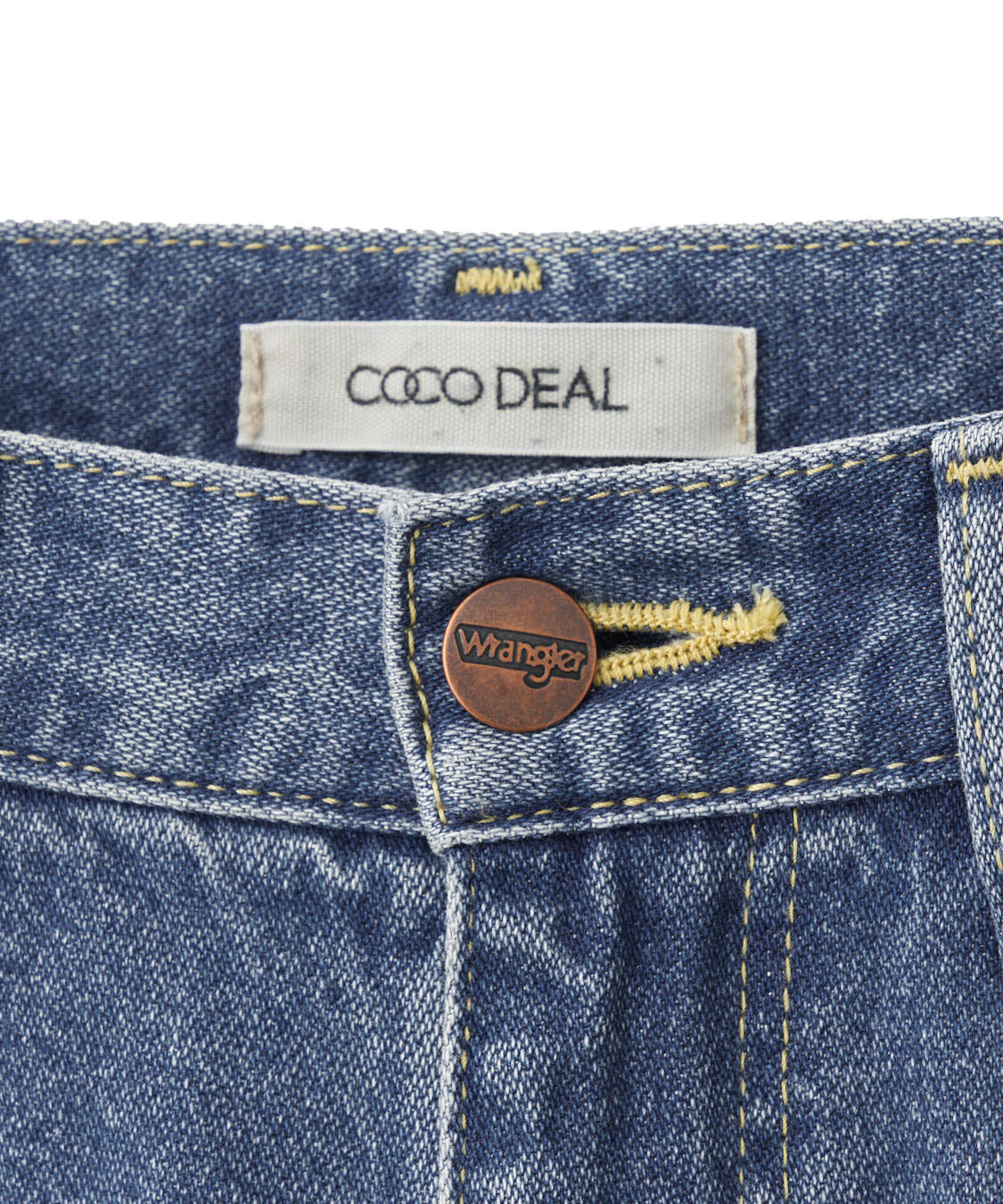 COCO DEAL「《COCO DEAL/Wrangler》スラックスライクデニムパンツ」|デニム|