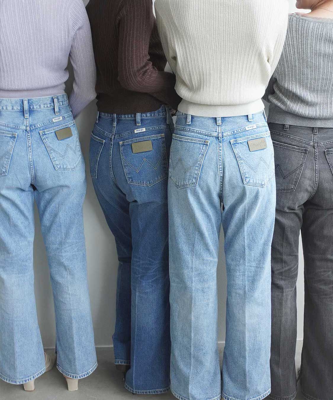 COCO DEAL「《COCO DEAL/Wrangler》スラックスライクデニムパンツ」|デニム|