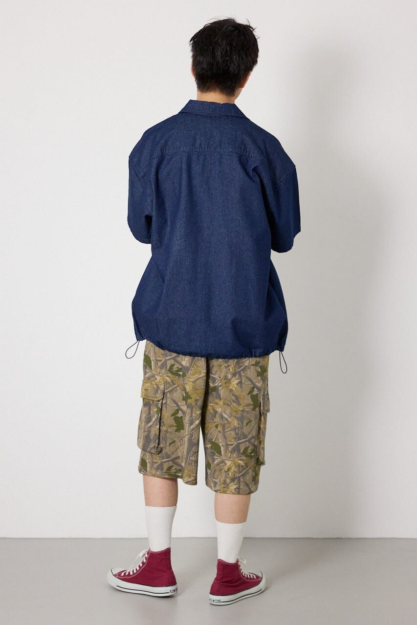 RODEO CROWNS「Coolist Denim ZIPシャツ」|シャツ・ブラウス|