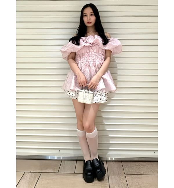 CALNAMUR「オフショルチュニックブラウス」|シャツ・ブラウス|
