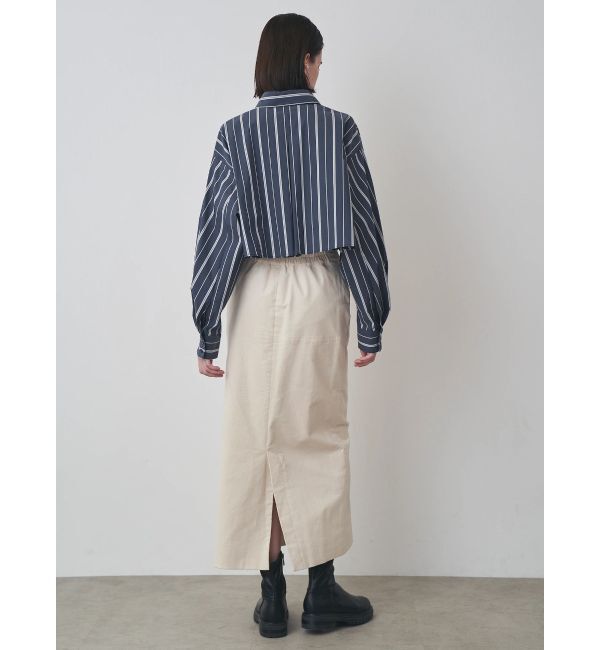 ELENDEEK「STRIPE LAYERED SH」|シャツ・ブラウス|
