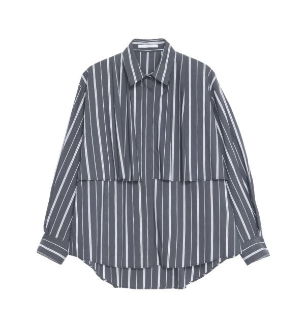 ELENDEEK「STRIPE LAYERED SH」|シャツ・ブラウス|
