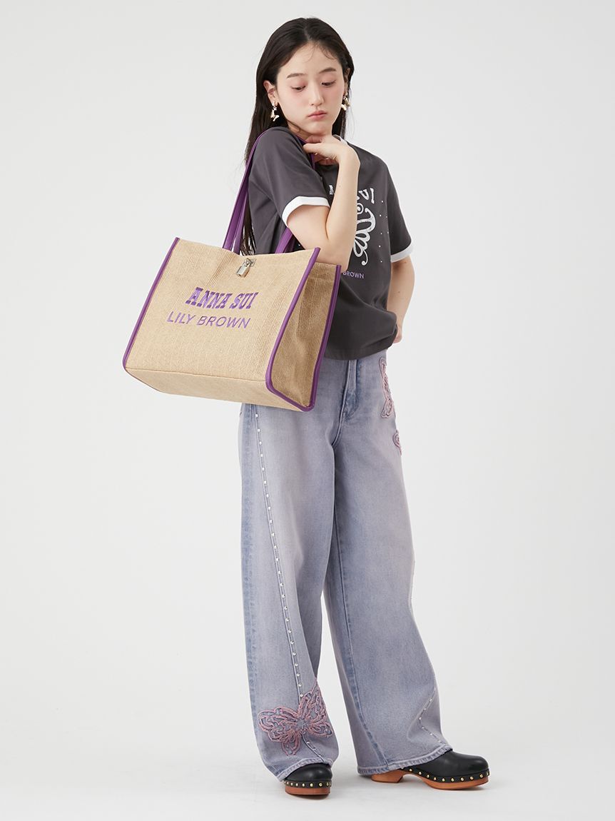 LILY BROWN「【LILY BROWN&times;ANNA SUI】バリエーショントートバッグ」|トートバッグ|