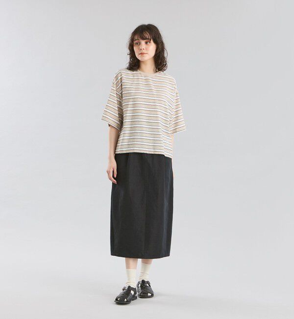 MACKINTOSH PHILOSOPHY「GREY LABEL リネンナイロンスカート」|スカート|