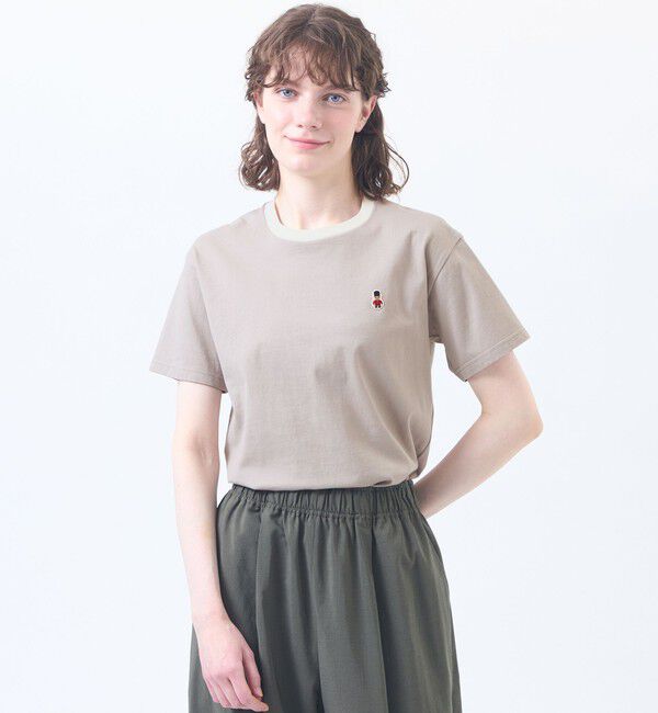 MACKINTOSH PHILOSOPHY「バッキンガムベア リンガーネックTシャツ」|Tシャツ・カットソー|グレー