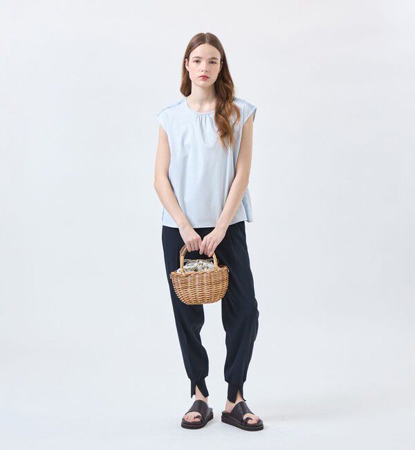 MACKINTOSH PHILOSOPHY「レースコンビフレンチスリーブカットソー」|Tシャツ・カットソー|