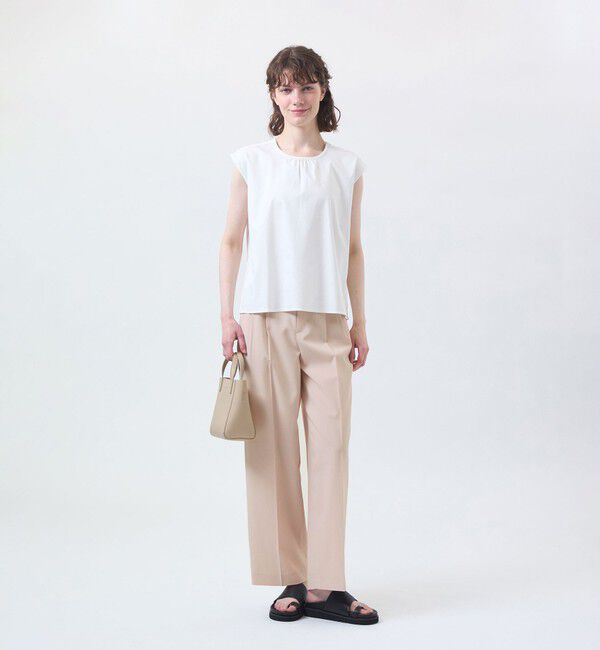 MACKINTOSH PHILOSOPHY「レースコンビフレンチスリーブカットソー」|Tシャツ・カットソー|