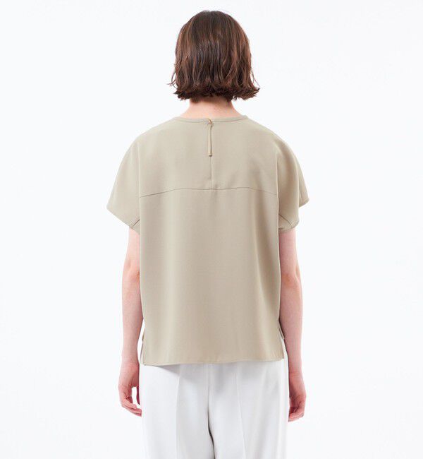 MACKINTOSH PHILOSOPHY「バックサテンドルマンブラウス」|シャツ・ブラウス|