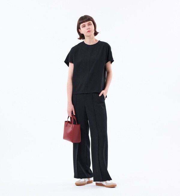 MACKINTOSH PHILOSOPHY「バックサテンドルマンブラウス」|シャツ・ブラウス|