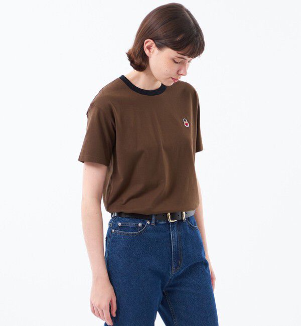 MACKINTOSH PHILOSOPHY「バッキンガムベア リンガーネックT」|Tシャツ・カットソー|ブラウン