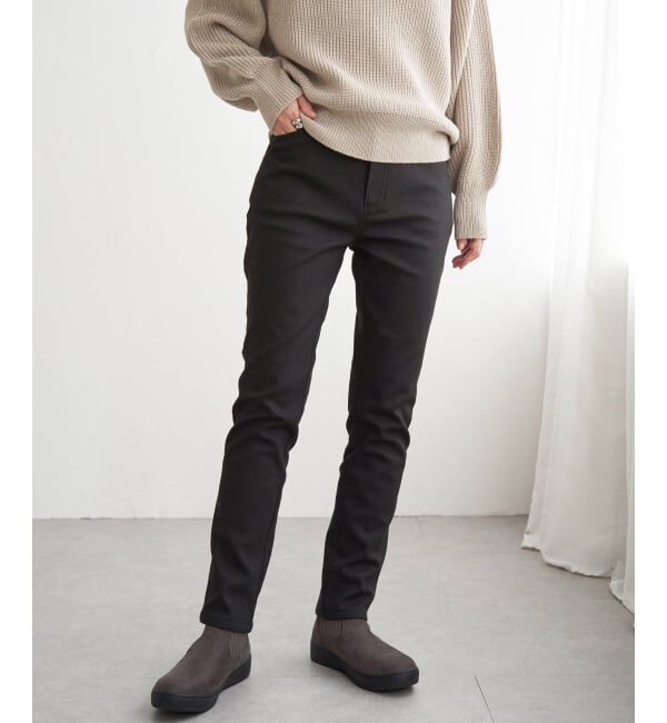 ikka「ボンディングスキニーパンツ」|その他|