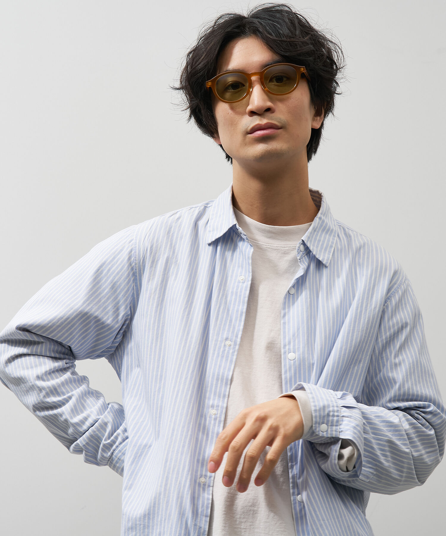  「Zoff | JOURNAL STANDARD relume ボストン型 サングラス UVカット 紫外線カット ジャーナルスタンダード」|サングラス|