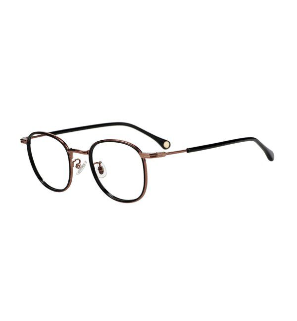  「Zoff｜JOURNAL STANDARD relume ウェリントン型 メガネ メタル ジャーナルスタンダード レンズ交換券付」|メガネ|