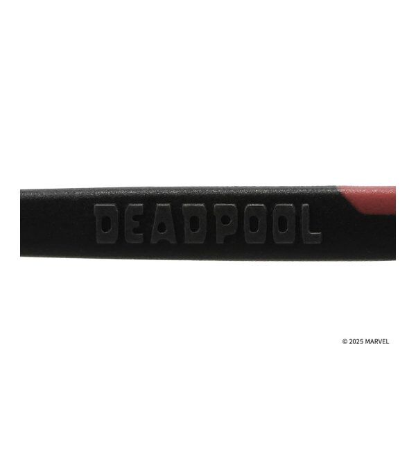  「MARVEL COLLECTION【デッドプール モデル】 メガネ | 伊達メガネ 度付き   レンズ交換券付」|メガネ|