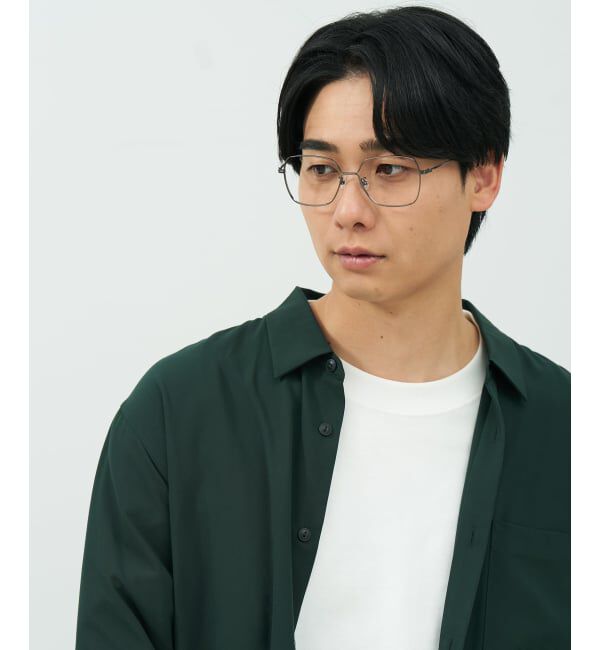  「FASHION ウェリントン型 メガネ | 軽量 メタル 高級感 FASHION レンズ交換券付」|メガネ|