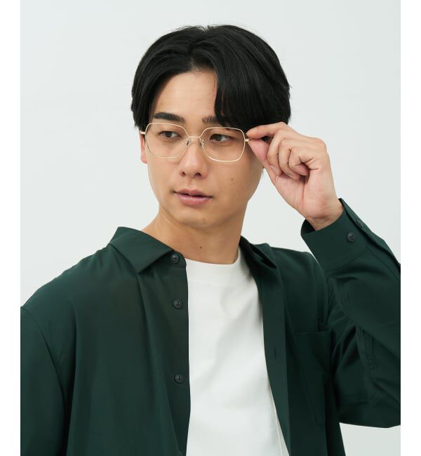  「FASHION ウェリントン型 メガネ | 軽量 メタル 高級感 FASHION レンズ交換券付」|メガネ|