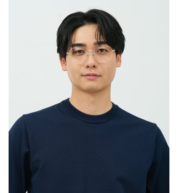  「FASHION ウェリントン型 メガネ | 軽量 メタル 高級感 FASHION レンズ交換券付」|メガネ|