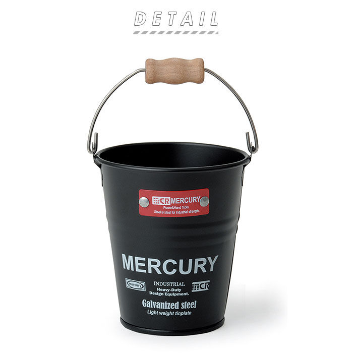 MERCURY「マーキュリー バケツ 通販 ブリキバケツ 雑貨 おしゃれ MERCURY ミニバケツ ブリキ」|その他|