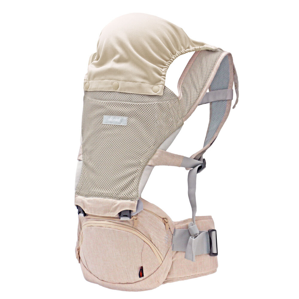 BACKYARD FAMILY「ヒップシート 抱っこ紐 通販 napnap ナップナップ 抱っこひも ベビーキャリア」|その他ベビー用品|ベージュ1