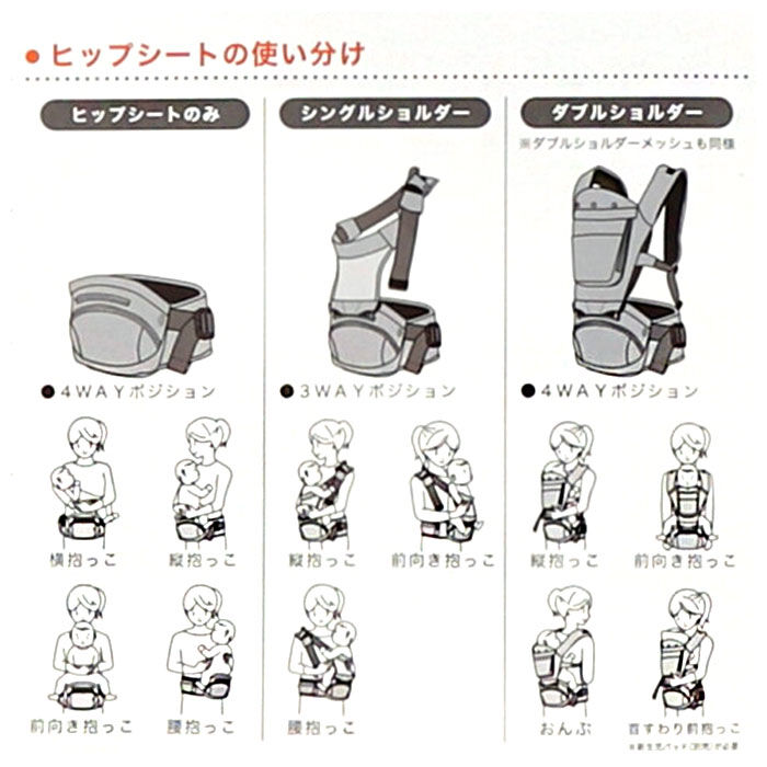 BACKYARD FAMILY「ヒップシート 抱っこ紐 通販 napnap ナップナップ 抱っこひも ベビーキャリア」|その他ベビー用品|