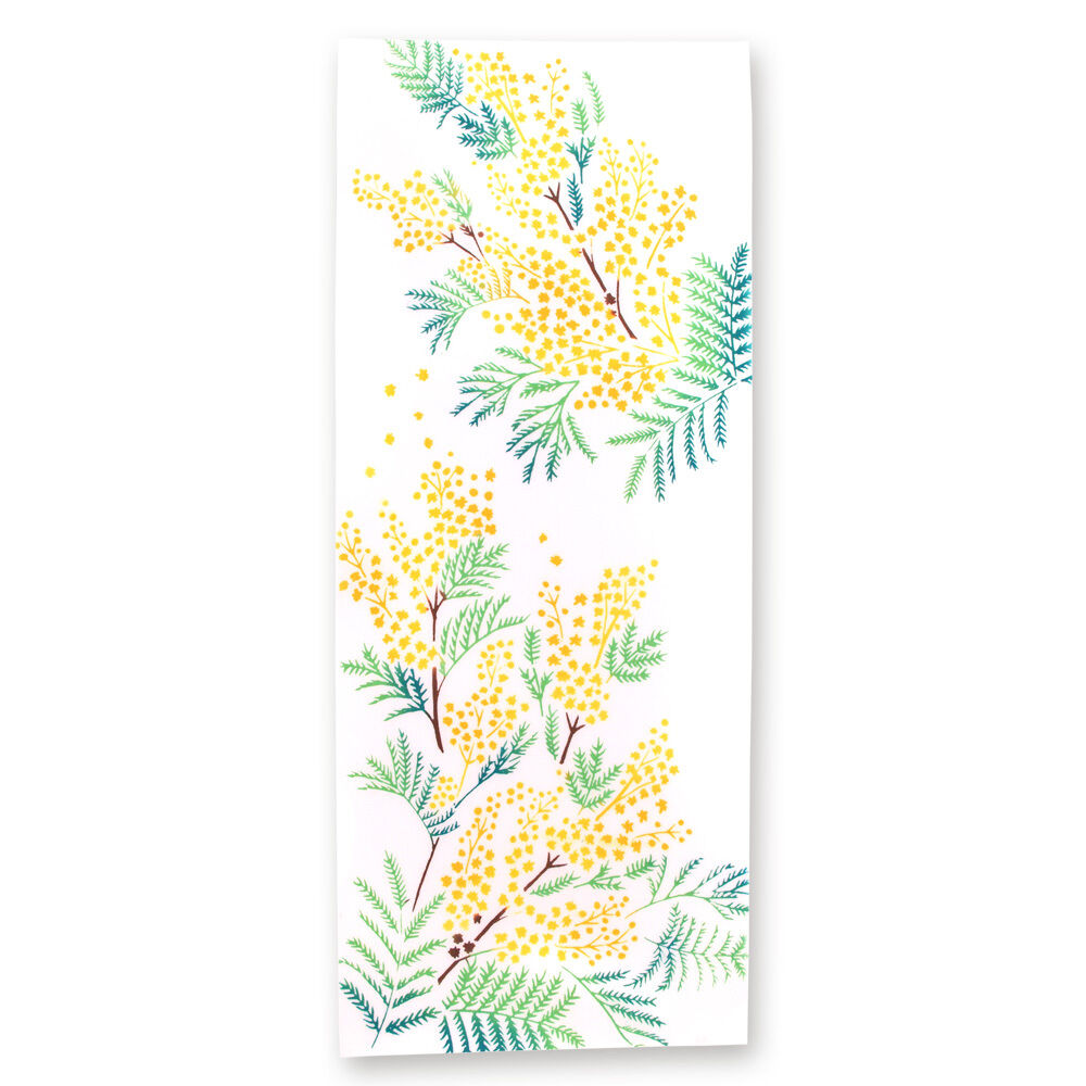 BACKYARD FAMILY「けねま てぬぐい 通販 手ぬぐい タペストリー 手拭い 絵てぬぐい 絵手拭い 約 90&times;35cm」|タオル|ホワイト2