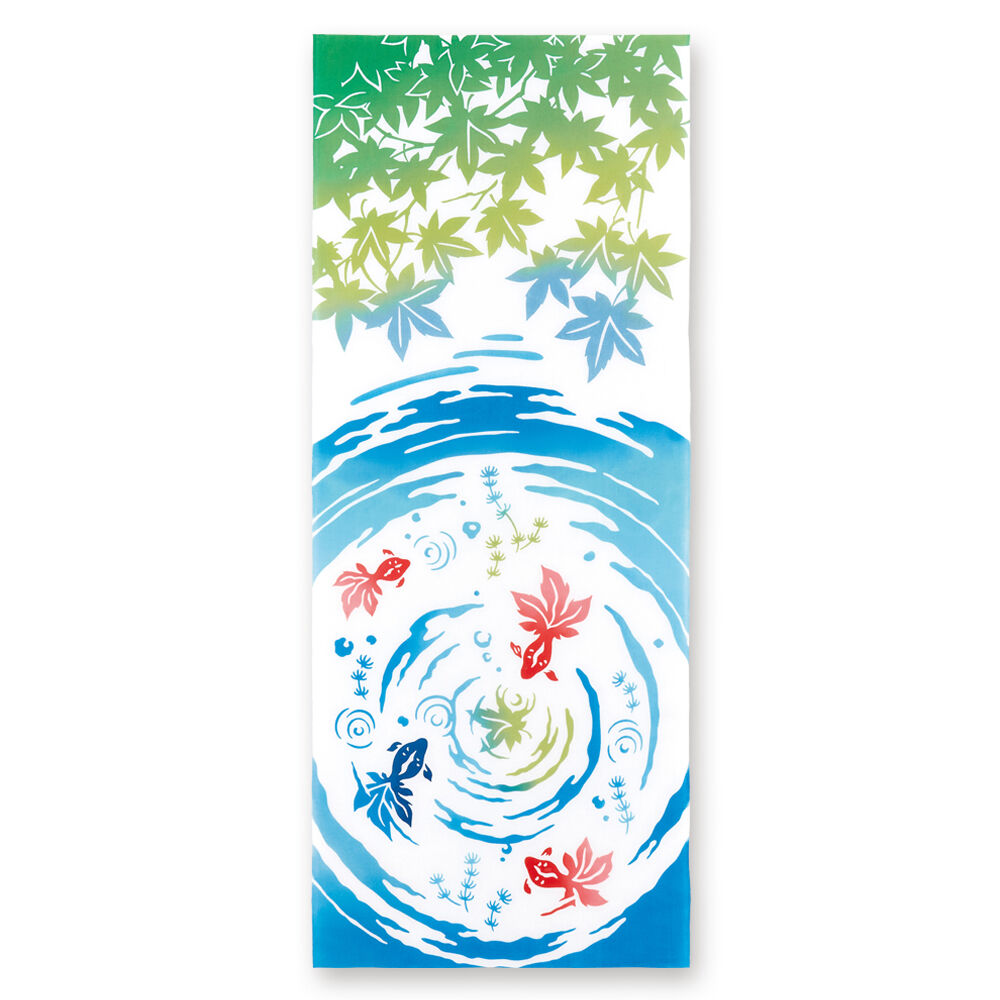 BACKYARD FAMILY「けねま てぬぐい 通販 手ぬぐい タペストリー 手拭い 絵てぬぐい 絵手拭い 約 90&times;35cm」|タオル|ホワイト6
