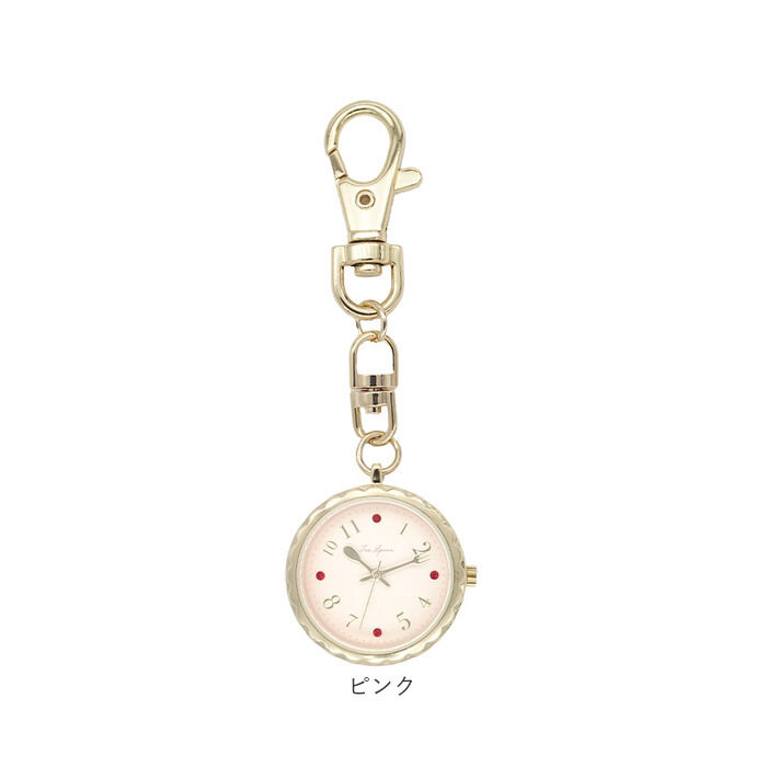 BACKYARD FAMILY「キーホルダー 時計 かわいい 通販 キーチェーンウォッチ チャームウォッチ 懐中時計 ウォッチ」|腕時計|
