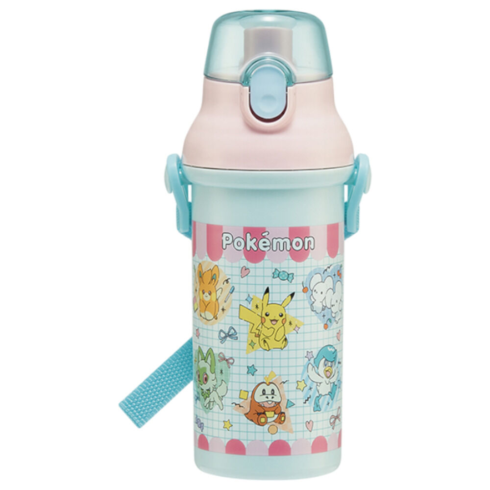 BACKYARD FAMILY「水筒 キャラクター キッズ 480ml 通販 直飲み 食洗機 かわいい ワンタッチ 子供 子ども」|食器・キッチングッズ|ブルー6