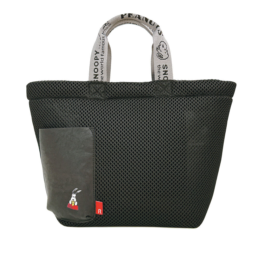 ROOTOTE「ルートート スヌーピー ROOTOTE 8433 通販 トートバッグ トートバック 手提げバッグ」|トートバッグ|ブラック1